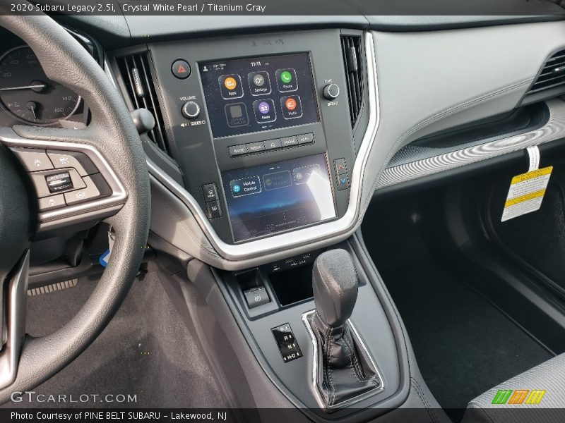 Controls of 2020 Legacy 2.5i