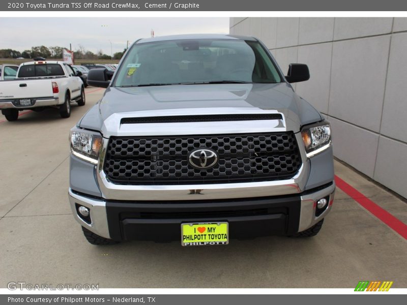 Cement / Graphite 2020 Toyota Tundra TSS Off Road CrewMax