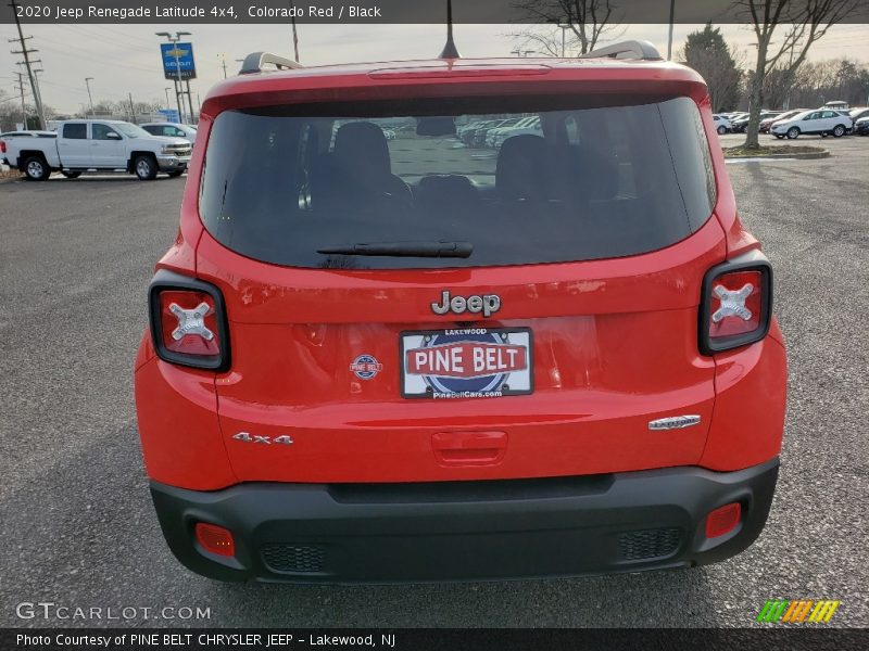 Colorado Red / Black 2020 Jeep Renegade Latitude 4x4