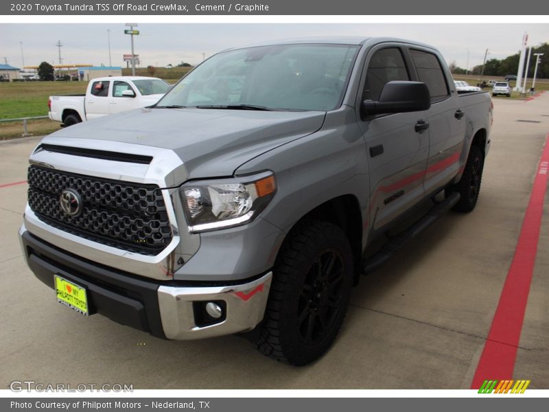 Cement / Graphite 2020 Toyota Tundra TSS Off Road CrewMax