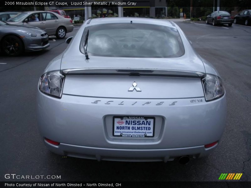 Liquid Silver Metallic / Medium Gray 2006 Mitsubishi Eclipse GT Coupe