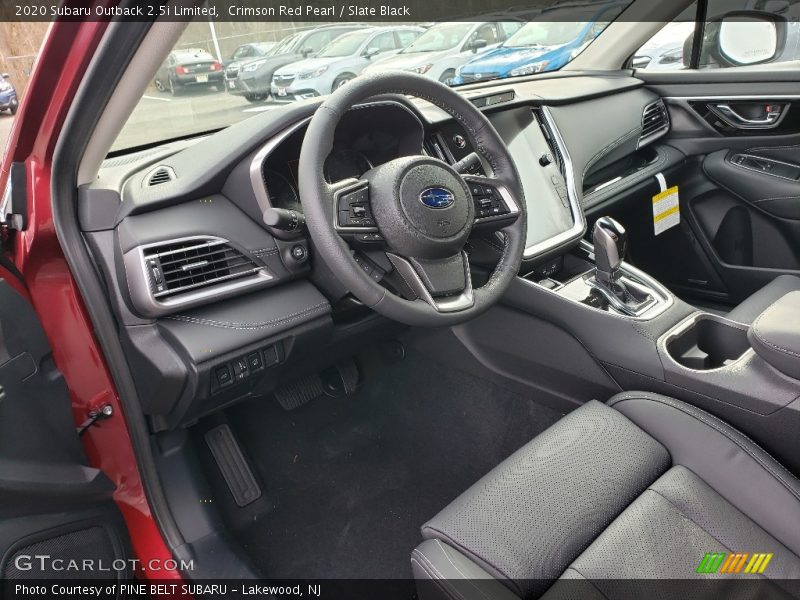 Crimson Red Pearl / Slate Black 2020 Subaru Outback 2.5i Limited