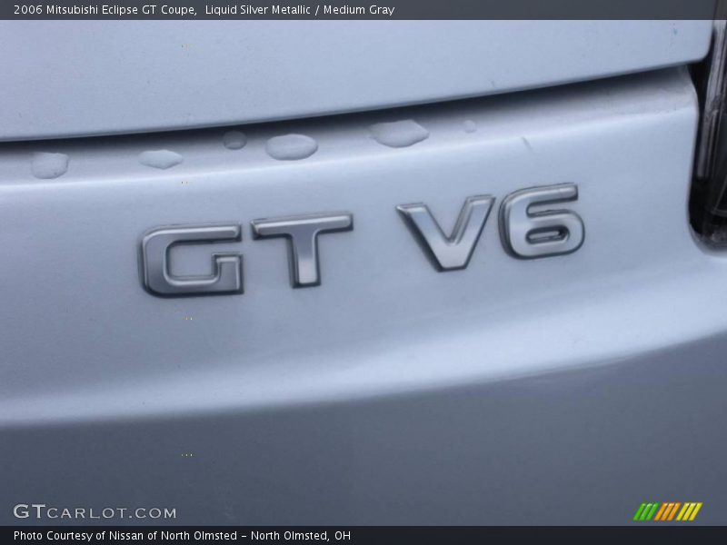 Liquid Silver Metallic / Medium Gray 2006 Mitsubishi Eclipse GT Coupe