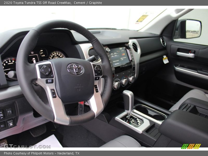 Cement / Graphite 2020 Toyota Tundra TSS Off Road CrewMax