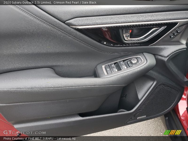 Crimson Red Pearl / Slate Black 2020 Subaru Outback 2.5i Limited