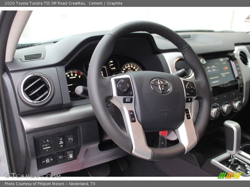Cement / Graphite 2020 Toyota Tundra TSS Off Road CrewMax