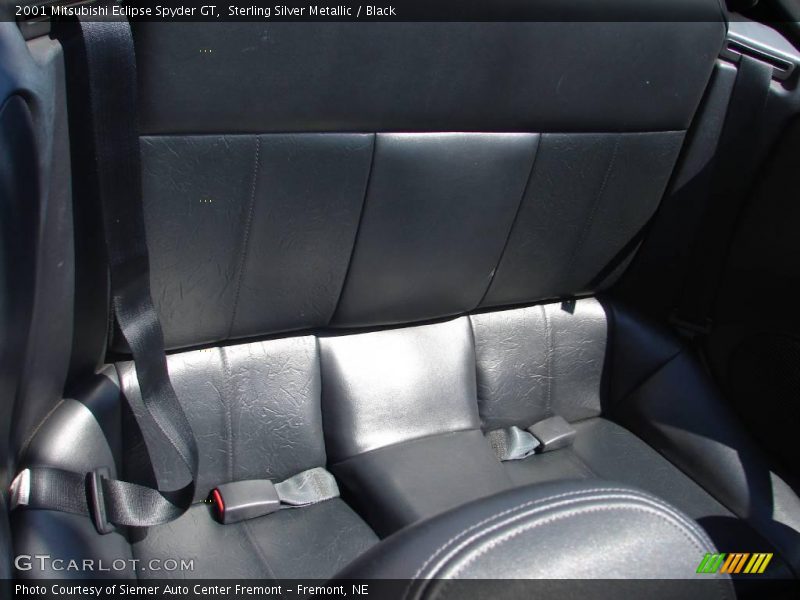 Sterling Silver Metallic / Black 2001 Mitsubishi Eclipse Spyder GT