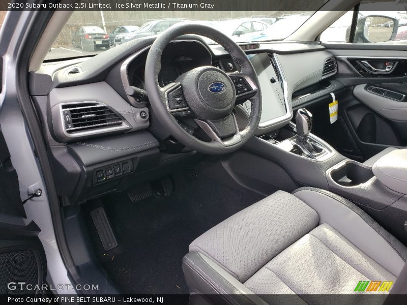 Ice Silver Metallic / Titanium Gray 2020 Subaru Outback 2.5i Limited