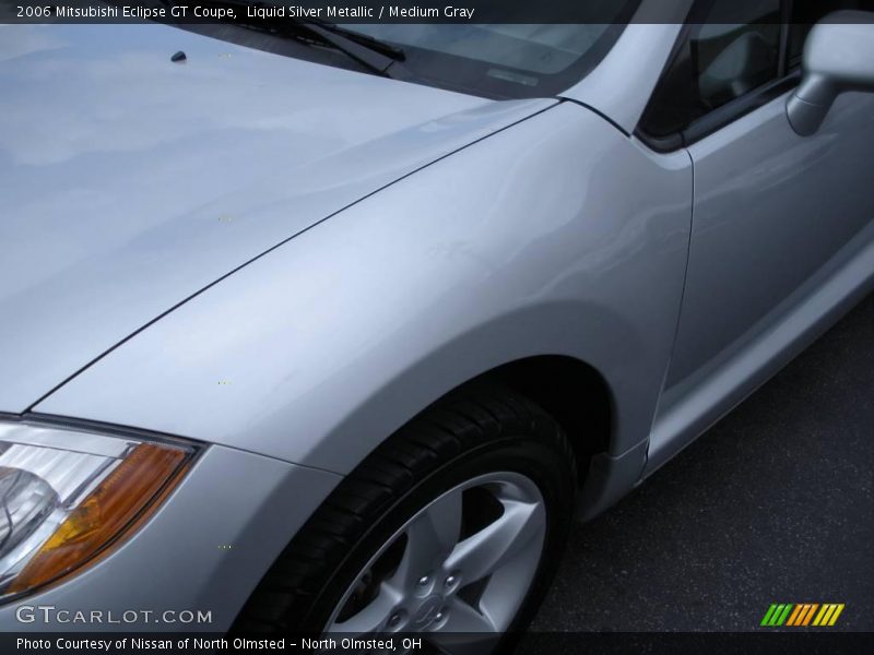 Liquid Silver Metallic / Medium Gray 2006 Mitsubishi Eclipse GT Coupe