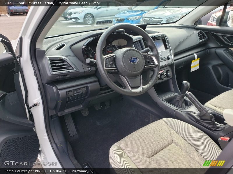  2020 Impreza Sedan Ivory Interior