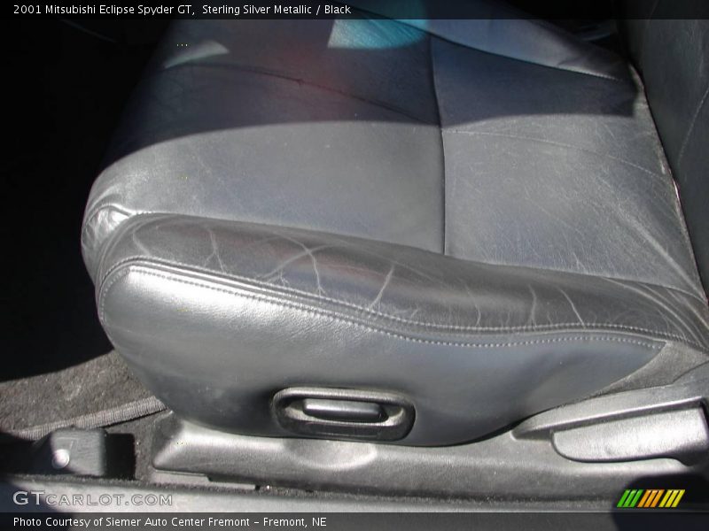 Sterling Silver Metallic / Black 2001 Mitsubishi Eclipse Spyder GT