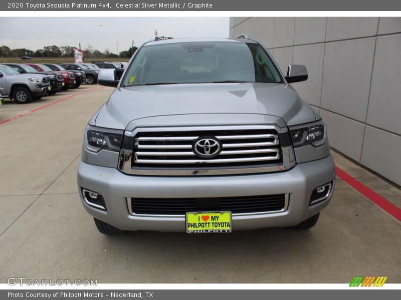 Celestial Silver Metallic / Graphite 2020 Toyota Sequoia Platinum 4x4