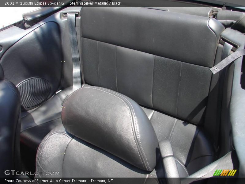 Sterling Silver Metallic / Black 2001 Mitsubishi Eclipse Spyder GT