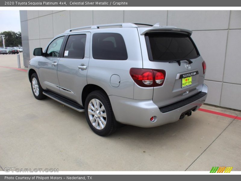 Celestial Silver Metallic / Graphite 2020 Toyota Sequoia Platinum 4x4