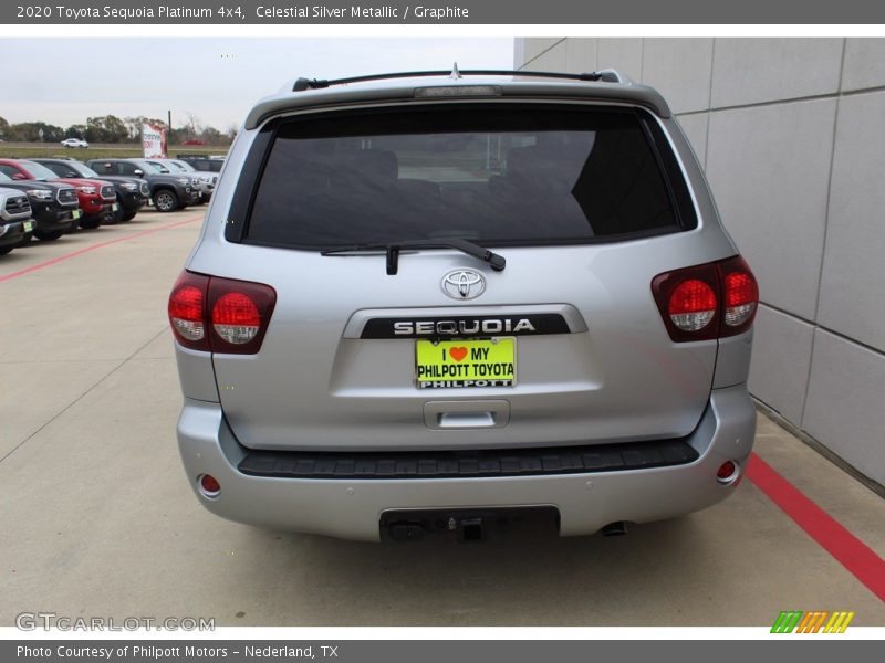 Celestial Silver Metallic / Graphite 2020 Toyota Sequoia Platinum 4x4