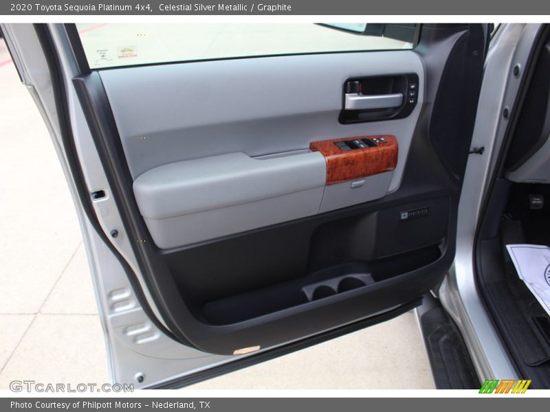 Celestial Silver Metallic / Graphite 2020 Toyota Sequoia Platinum 4x4