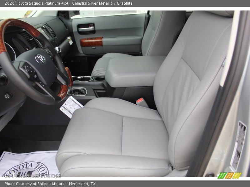 Celestial Silver Metallic / Graphite 2020 Toyota Sequoia Platinum 4x4