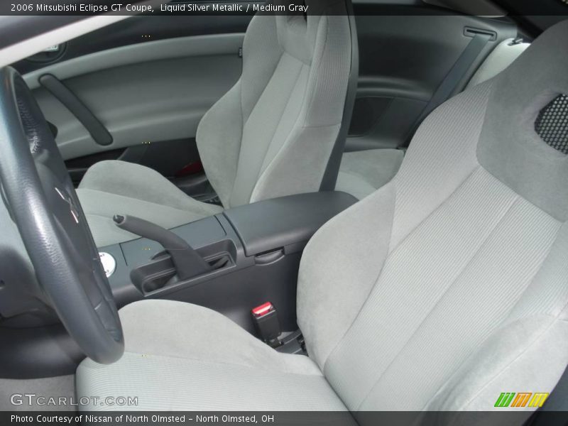 Liquid Silver Metallic / Medium Gray 2006 Mitsubishi Eclipse GT Coupe