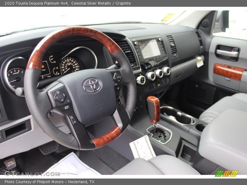 Celestial Silver Metallic / Graphite 2020 Toyota Sequoia Platinum 4x4
