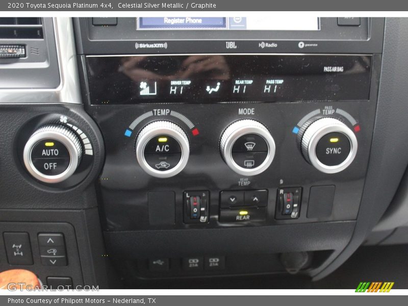 Celestial Silver Metallic / Graphite 2020 Toyota Sequoia Platinum 4x4