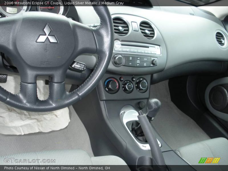 Liquid Silver Metallic / Medium Gray 2006 Mitsubishi Eclipse GT Coupe