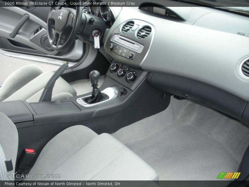 Liquid Silver Metallic / Medium Gray 2006 Mitsubishi Eclipse GT Coupe