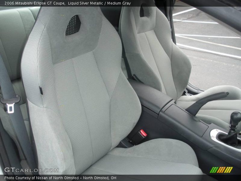 Liquid Silver Metallic / Medium Gray 2006 Mitsubishi Eclipse GT Coupe