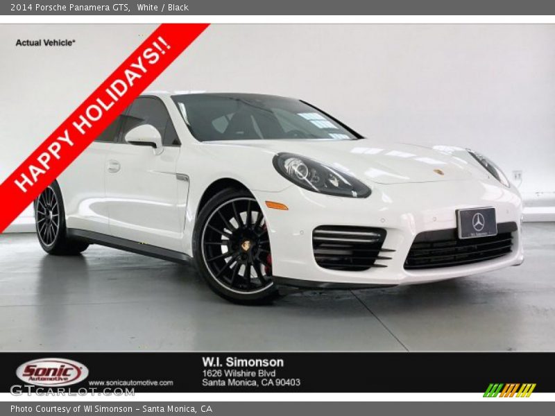 White / Black 2014 Porsche Panamera GTS