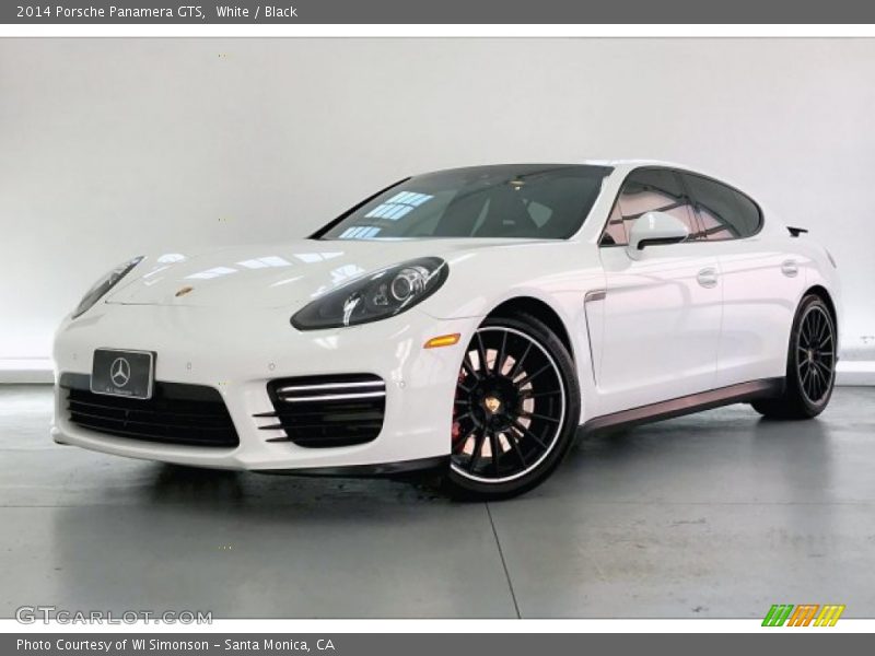 White / Black 2014 Porsche Panamera GTS