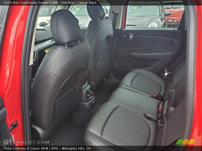 Rear Seat of 2020 Countryman Cooper S All4
