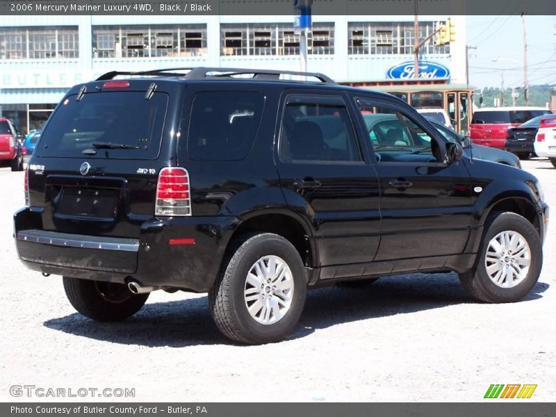 Black / Black 2006 Mercury Mariner Luxury 4WD