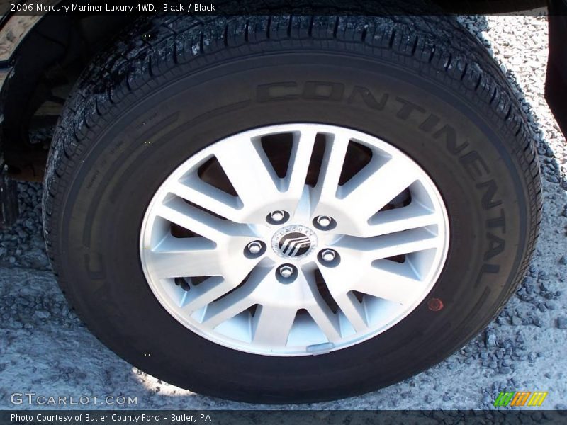 Black / Black 2006 Mercury Mariner Luxury 4WD