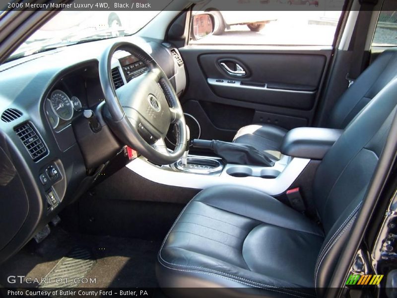Black / Black 2006 Mercury Mariner Luxury 4WD