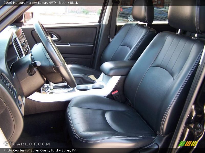 Black / Black 2006 Mercury Mariner Luxury 4WD