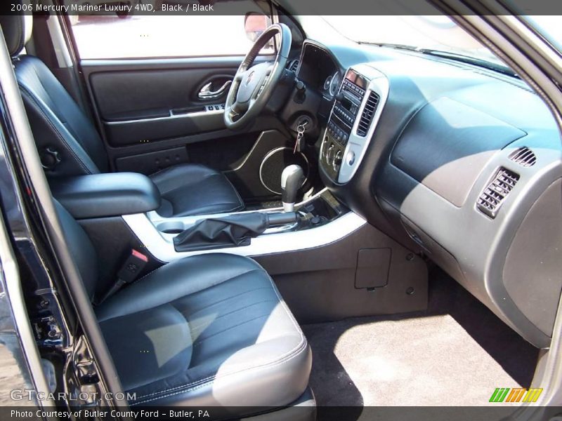 Black / Black 2006 Mercury Mariner Luxury 4WD
