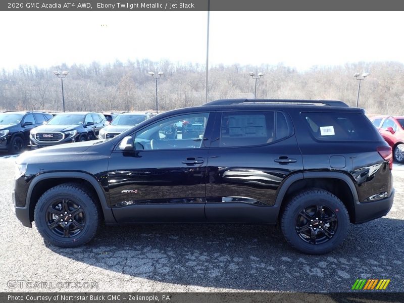 Ebony Twilight Metallic / Jet Black 2020 GMC Acadia AT4 AWD