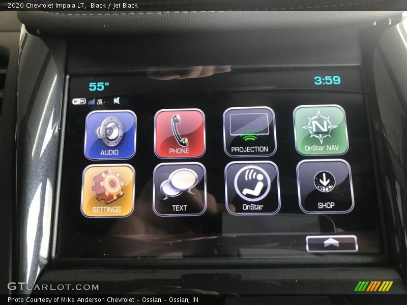 Black / Jet Black 2020 Chevrolet Impala LT