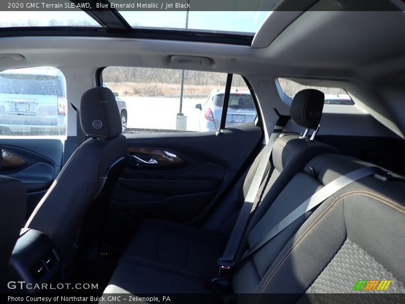 Blue Emerald Metallic / Jet Black 2020 GMC Terrain SLE AWD
