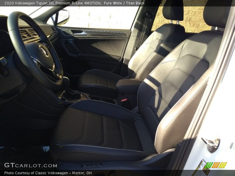 Pure White / Titan Black 2020 Volkswagen Tiguan SEL Premium R-Line 4MOTION