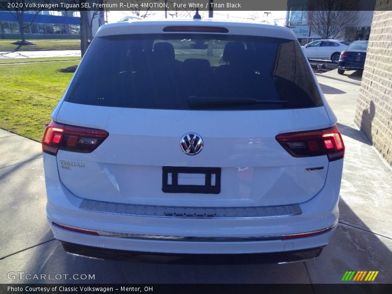 Pure White / Titan Black 2020 Volkswagen Tiguan SEL Premium R-Line 4MOTION