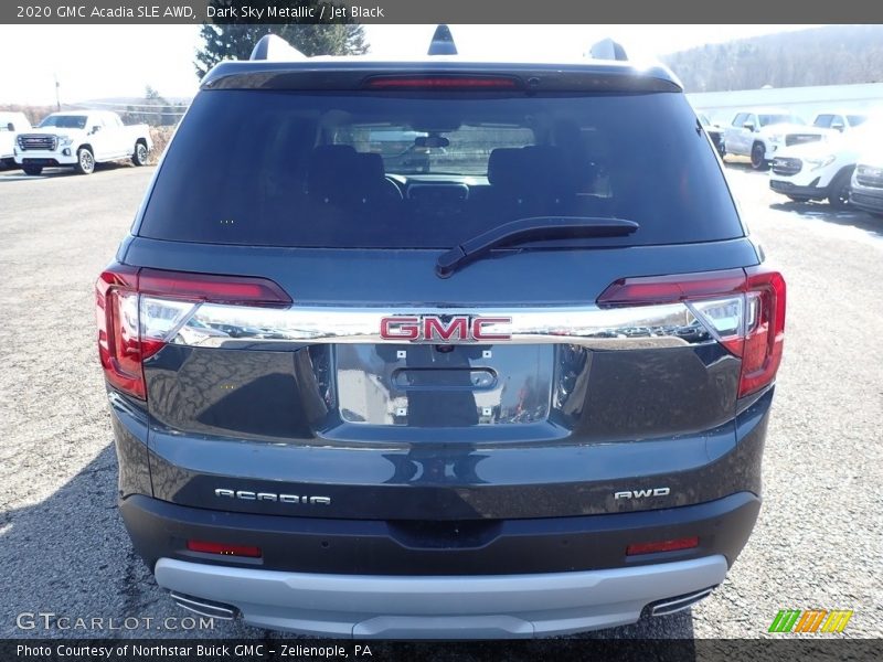 Dark Sky Metallic / Jet Black 2020 GMC Acadia SLE AWD