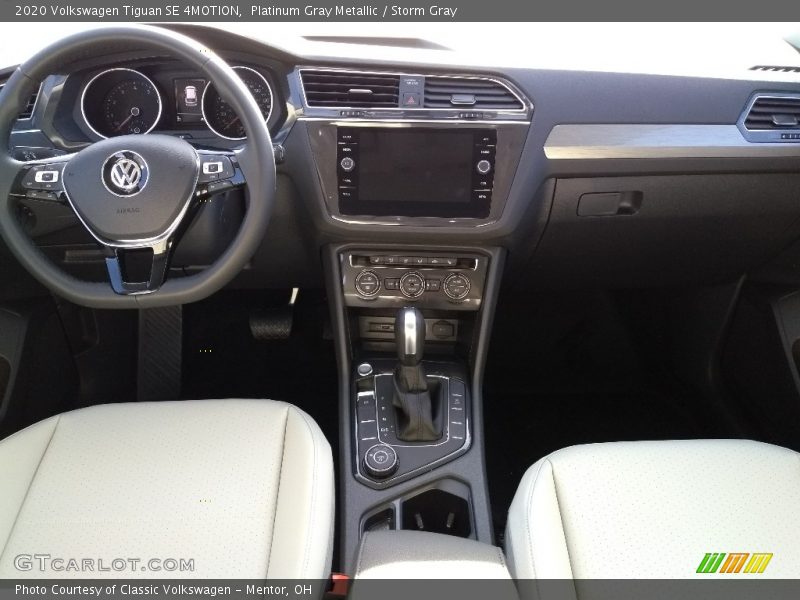 Front Seat of 2020 Tiguan SE 4MOTION