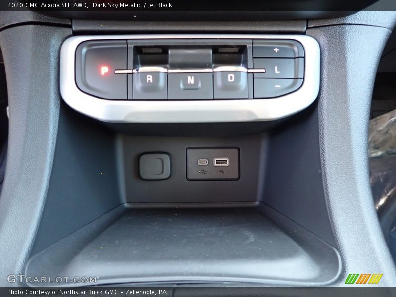 Dark Sky Metallic / Jet Black 2020 GMC Acadia SLE AWD
