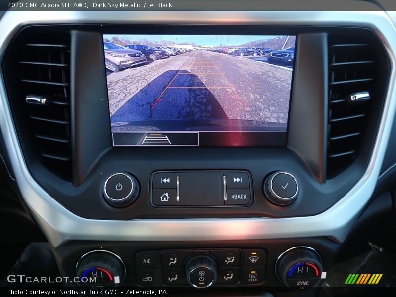 Dark Sky Metallic / Jet Black 2020 GMC Acadia SLE AWD