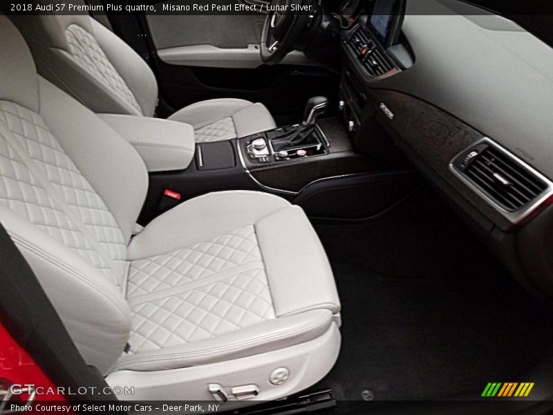 Front Seat of 2018 S7 Premium Plus quattro
