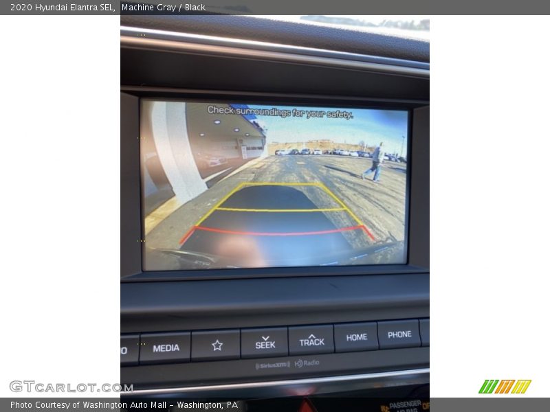 Machine Gray / Black 2020 Hyundai Elantra SEL