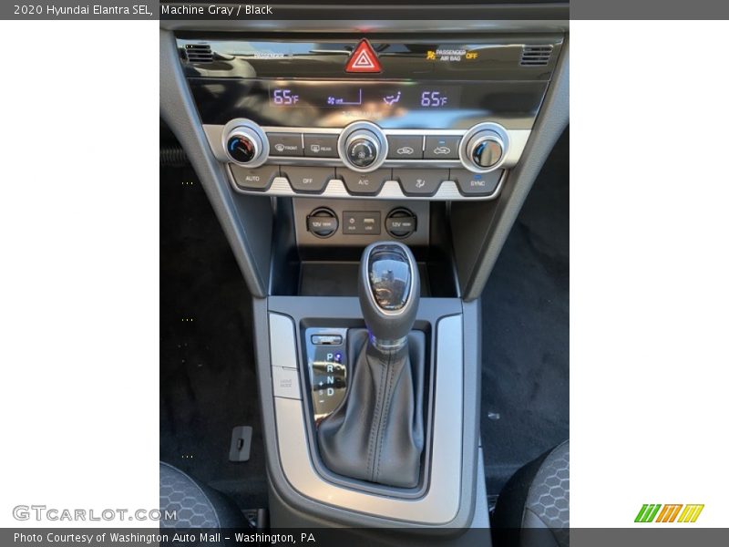 Machine Gray / Black 2020 Hyundai Elantra SEL