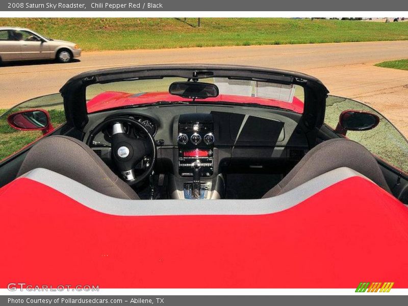 Chili Pepper Red / Black 2008 Saturn Sky Roadster