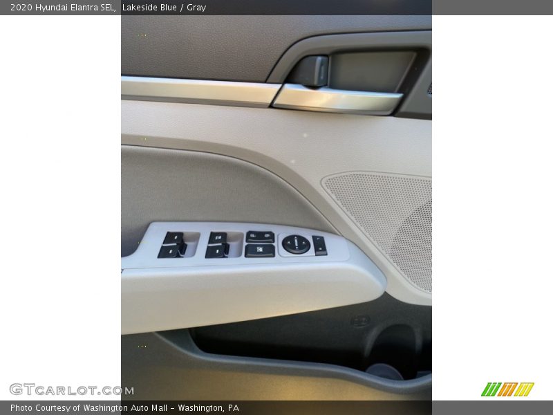 Lakeside Blue / Gray 2020 Hyundai Elantra SEL