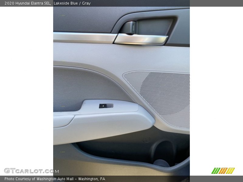 Lakeside Blue / Gray 2020 Hyundai Elantra SEL